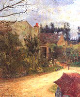 Jardin de Pissarro, Quai du Pothuis, Pontoise