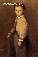 Fernand Corot, the Painter's Grand Nephew, at the Age of 4 and a Half Years