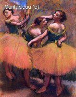 Trois Danseuses, Chemisiers Verts