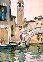 Pont et Campanile à Venise