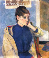 Portrait de Madeleine Bernard (Soeur d'Emile Bernard)