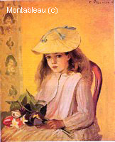 Portrait de Jeanne (la fille de l'artiste)