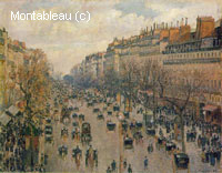 Le Boulevard Montmartre, apres-midi, soleil