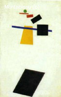 Suprematism. Painter-like Realism of a Football-Player, Color Masses of the Fourth Dimension