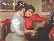 Yvonne et Christine Lerolle au Piano