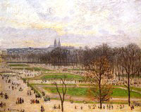 Le Jardin des Tuileries, Arpès-midi d'Hiver