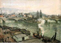 Le Pont de Corneille, Rouen, Temps Gris