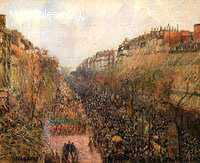 Le Boulevard Montmartre, Mardi-Gras
