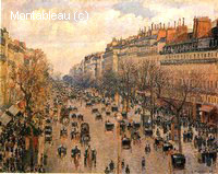 Le Boulevard Montmartre, Après-midi, Soleil