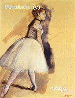 Danseuse Debout (étude pour 'La Classe de Danse à l'Opéra')