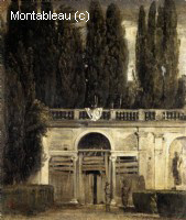 Villa Medici, Grotto-Loggia Façade