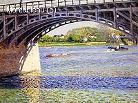 Le Pont d'Argenteuil et la Seine