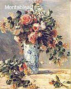 Roses et Jasmin dans un Vase de Delft