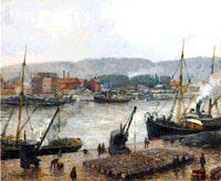 Le Port à Rouen