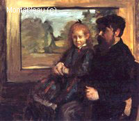 Henri Rouart et sa Fille Hélène