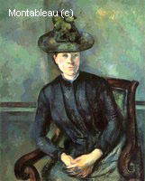 Femme au Chapeau Vert (Madame Cezanne)