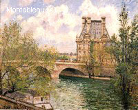 Le Pavillon de Flore et le Pont Royal