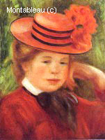 Jeune Fille au Chapeau Rouge