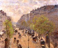 Le Boulevard Montmartre, Printemps