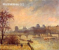 La Seine et le Louvre, Paris