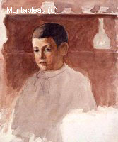 Portrait en Buste de Lucien Pissarro