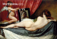 L'élégante Vénus au miroir