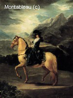 Portrait of María Teresa de Vallabriga on Horseback