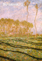 Paysage de printemps à Giverny