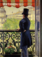 Homme au balcon