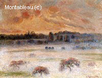 Lever du Soleil au Brouillard, Eragny