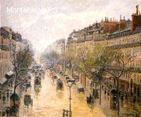 Le Boulevard Montmartre, Pluie de Printemps
