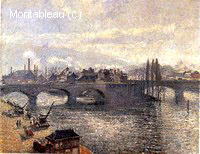 Le Pont de Corneille à Rouen, Effet du Matin
