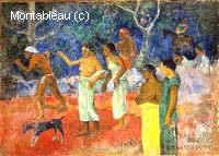 Scène de Vie Tahitienne