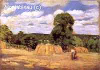 La Moisson à Montfoucault