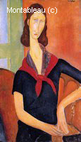 Jeanne Hebuterne in a Scarf
