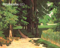 The Avenue of Chestnut Trees at Jas de Bouffan