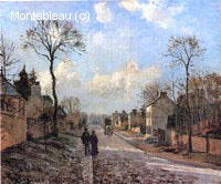 A Road in Louveciennes