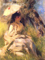 Woman with a Parasol