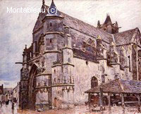 The Church at Moret, Rainy Morning