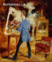 Princeteau in his Studio