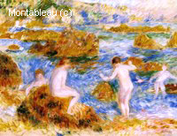 Nude Boys on the Rocks at Guernsey