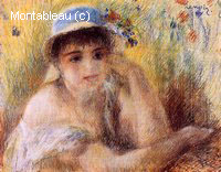 Woman in a Straw Hat
