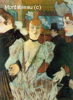 La Goulue Entrant au
Moulin Rouge
