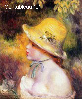 Young Girl in a Straw Hat