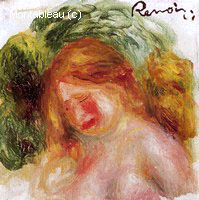 Head of a Woman (Catherine Hessling, Renoir's daughter-in-law)