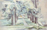 Pool and Alley of Chestnut Trees at Jas de Bouffan