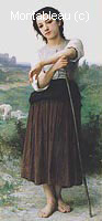 Young Shepherdess Standing