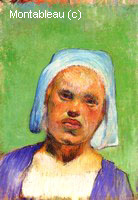 Portrait of a Pont-Aven Woman (Marie Louarn)