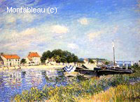 The Banks of the Loing at Saint-Mammes