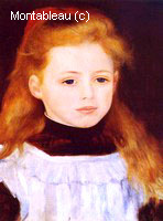 Little Girl in a White Apron (Lucie Berard)